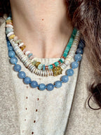 Meridia, Amazonite Natural Stone Green Necklace