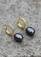 Black Pearl , Siyah Ýnci Küpe