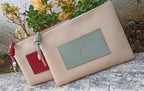 Yeþil Cepli Clutch Çanta, Kadýn El Çantasý
