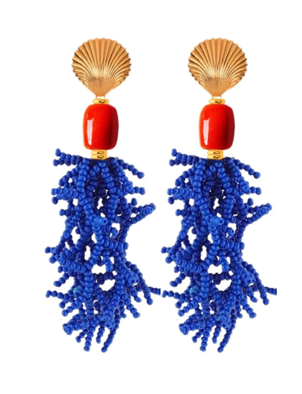 Coral Mercan Küpe