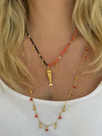Coral Fish Necklace, Finora Necklace