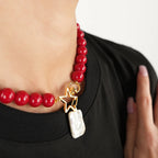 Scarlet Kýrmýzý Kolye