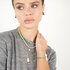 Meridia, Amazonite Natural Stone Green Necklace