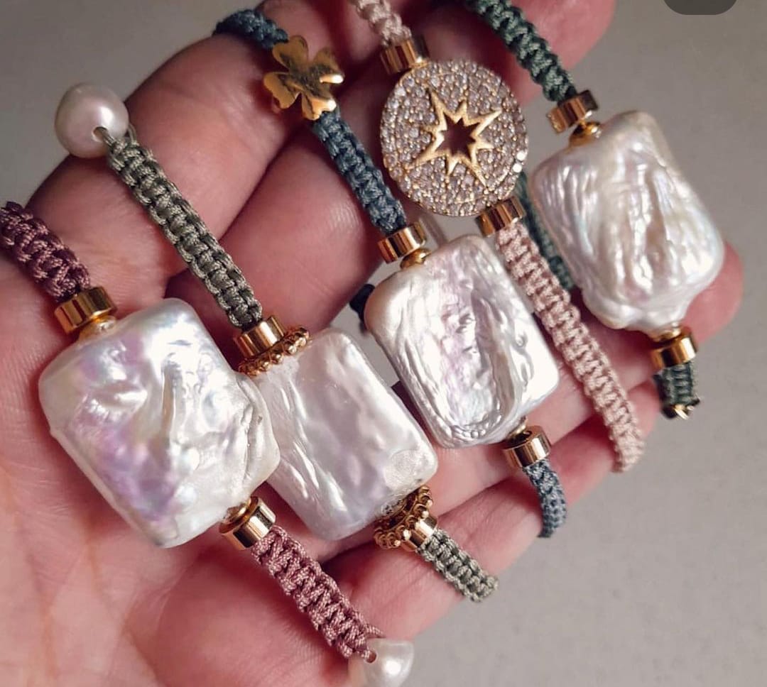 Lustro Strip Ýncili  Bileklik