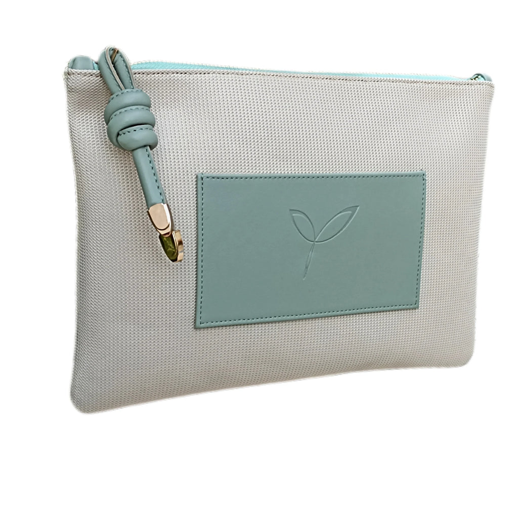 Yeþil Cepli Clutch Çanta, Kadýn El Çantasý