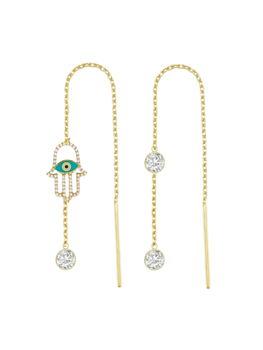 Hamsa Zircon Küpe