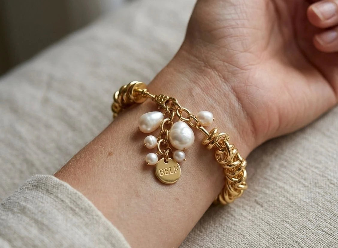 Cubyra Ýncili Bileklik