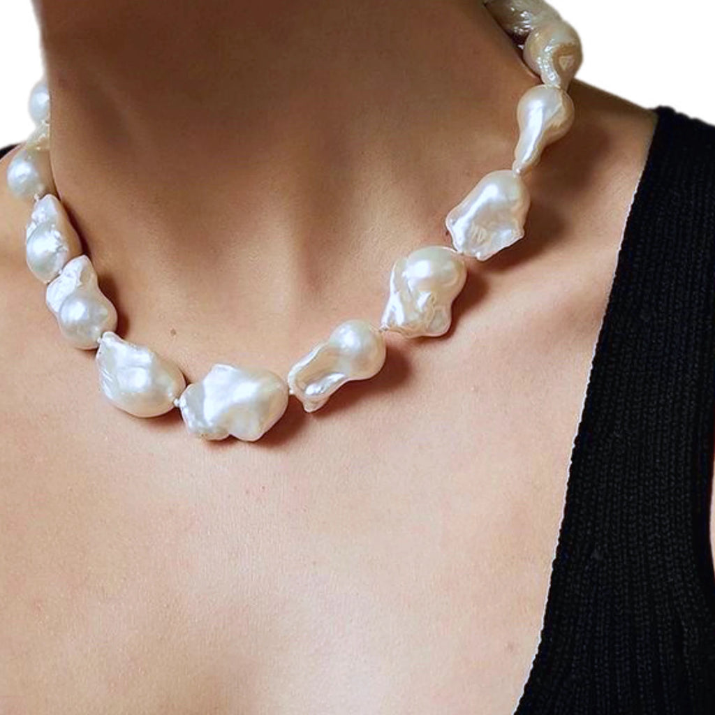 Grande, Büyük Barok Ýnci Kolye